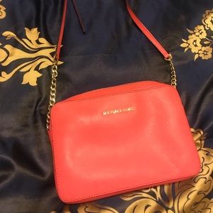 Michael Kors pink handbag